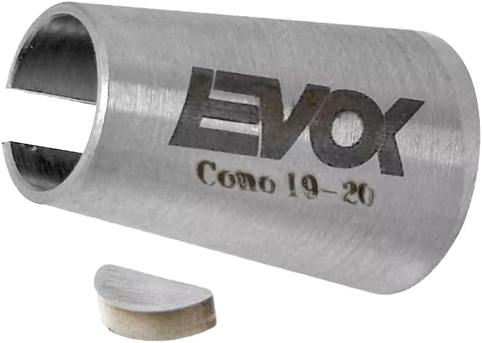 Adattatore Cono Albero Motore da 19 a 20 con Chiavetta Evok PK 50 80 125 / S SPECIAL APE ET3 ELABORAZIONE