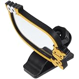 MOLUCKFU Espejo Retrovisor Interior para Coche con Clip Seguro para Bebés Duradero con Vidrio y Goma Instalación Fácil Visor Diseño Divertido para Observación Trasera y Protección Infantil