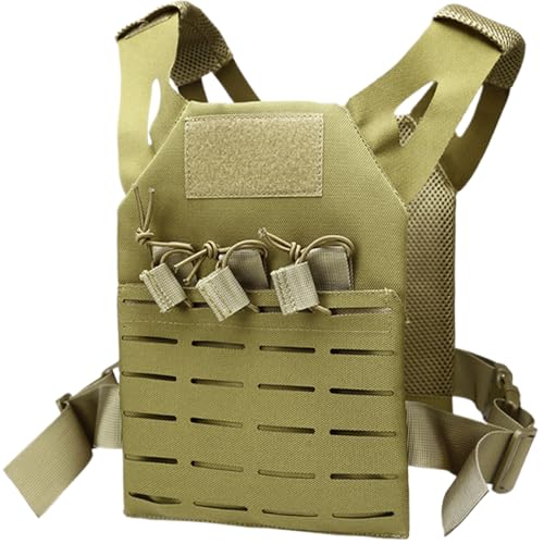 Gilet imperméable pour enfants kaki pour rester au sec au parc