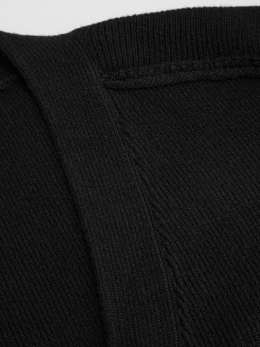 CIDER Cardigan Sweater for Women Knitted Long Sleeve V Neck Trendy Open Front Sweaters with Gold Buttons3