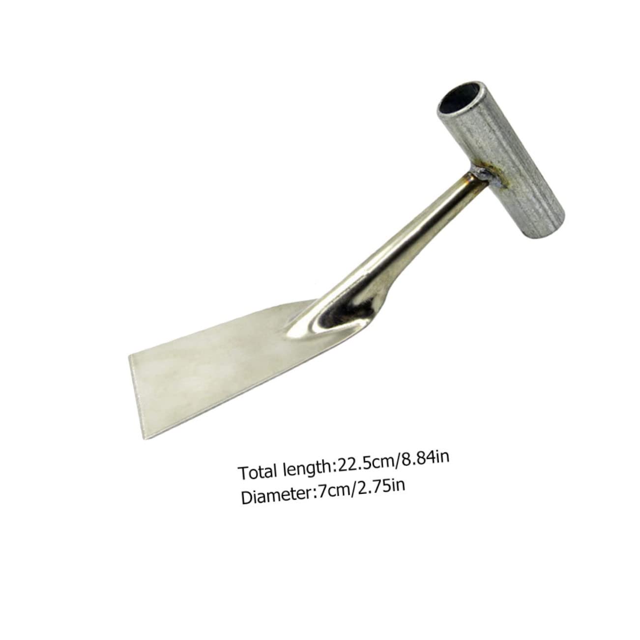 BCOATH 2Pcs Stainless Steel Gardening Shovel Durable Handheld Spades for Planting and Weeding Handle Garden Tools for Home and Office Use