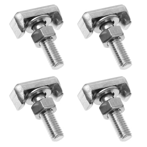 CLKE 4 Stück T-schrauben für Autobatterieklemmen Auto Batterieklemmen Batterie-T-Bolzen Spannschraube Schraube Anschlussklemmen T-Schraube Ersatz Zubehör für Autobatterie Reparatur Ersatzteile
