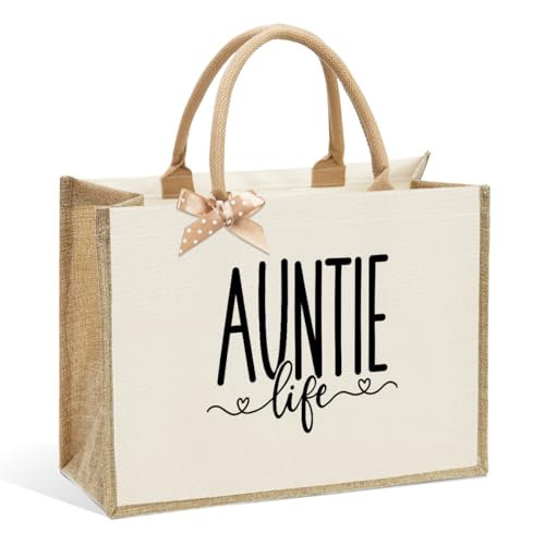 Best Aunt Ever Tote Bag Gift for Women