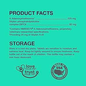Nutramax-Denamarin-Liver-Health-Supplement-for-Dogs-With-S-Adenosylmethionine-SAMe-and-Silybin-30-Chewable-Tablets - Cucciolini Doodles   Nutramax-Denamarin-Liver-Health-Supplement-for-Dogs-With-S-Adenosylmethionine-SAMe-and-Silybin-30-Chewable-Tablets
