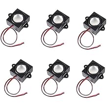 6pcs Speaker 3 Watt 8 Ohm Mini Speaker 8ohm 3w Loundspeaker Micro Speaker for Arduino with JST-PH2.0 Interface for Small Electronic Projects 3.3V 5V