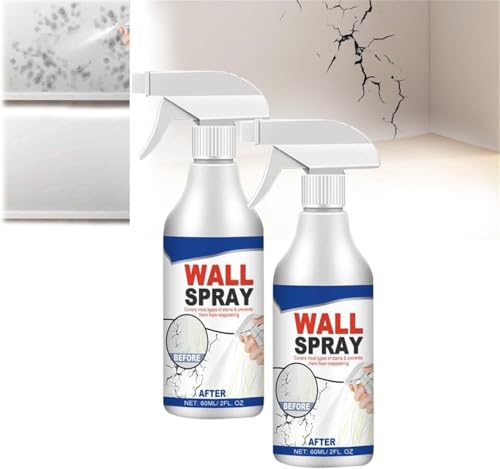 Pintura en aerosol versátil para reparación de paredes, pintura a base de agua, removedor de manchas para techo de pared, pintura de techo, spray mágico de reparación de paredes, adecuado para grietas