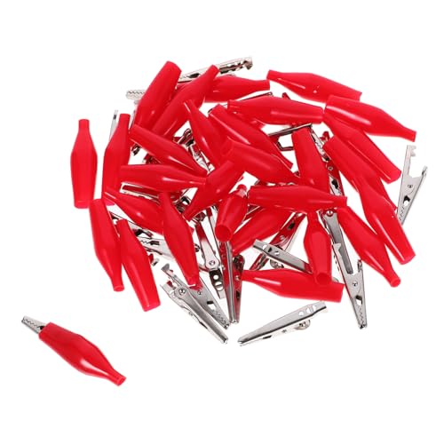 HOMSFOU 30piezas Pinzas De Eléctricas Pinzas Aislamiento Fuerte Kit Para Pruebas y Electrónicos