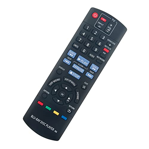 VINABTY N2QAYB000739 Replacement Remote Control Compatible with Panasonic BLU-RAY DISC Player Rmote DMPBD77 DMPBD77EBK DMP-BD77 DMP-BD87 DMP-BD871 - Image 3