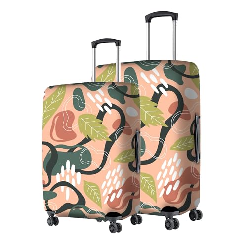 Image of Nasher Miles Polyester Protective Luggage Cover Set of 2 (Medium-Large) - Blossom