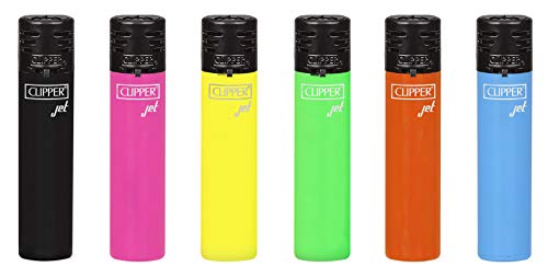 Clipper® Jet Flame Shiny Surtido de 8 mecheros . nuevos Cover