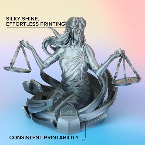 Image of Polymaker Panchroma Gradient Silk Air PLA 3D Printing Filament 1.75mm 1kg, Smooth Color Transitions, Shiny Silk Finish, High Speed Printing, Ideal for Home Decor, Toys, Cosplay, Miniatures & Gifts