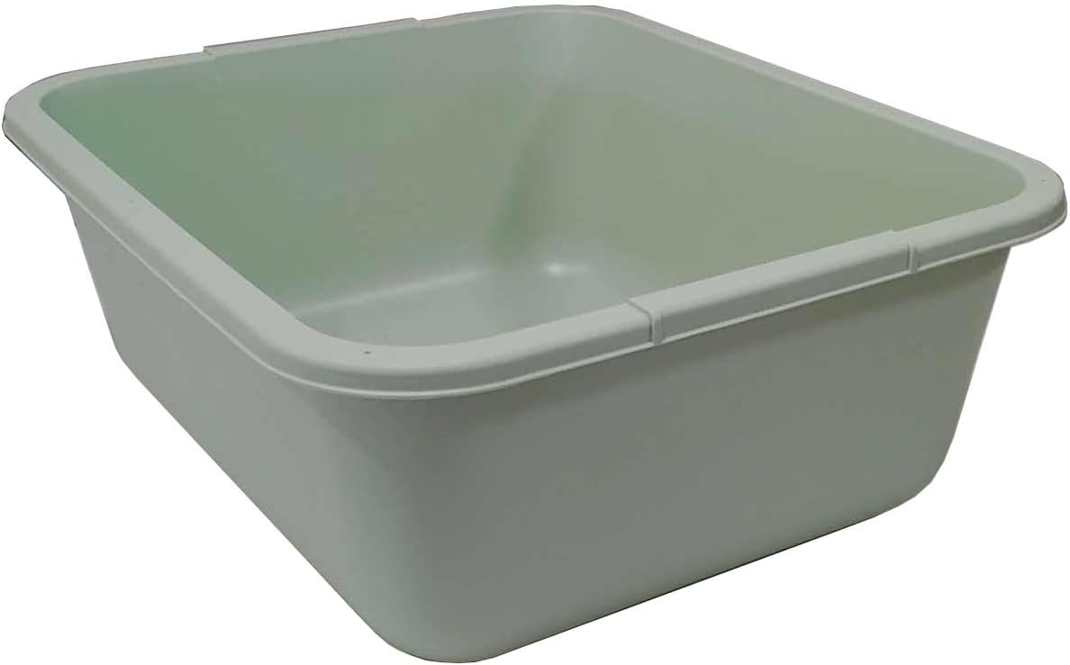 11.5 Quart Polypropylene Dish Pan BPA Free (Green)