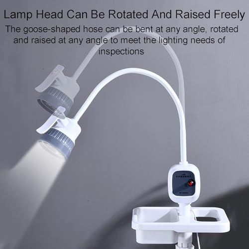 Lampe de Type Support de Sol à Rotation à 360° avec bras flexible LED