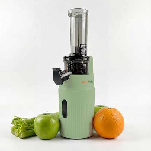 Pelamatic Exprimidor Electrico 100W Menta - Licuadora Para Verduras Y Frutas, Esprimidores Electrico De Naranja, Potente Y Eficiente, Diseño Compacto, Fácil De Limpiar Y Usar - imagen 3