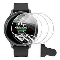 FDHYFGDY 3x Schutzfolie für Garmin Venu 4 41mm/Garmin Venu 3s 41mm, HD Schutzfolie [Kratzfest + Vollständige Abdeckung], Displayschutz Kompatibel mit Garmin Venu 4 - Blasenfreie Folie