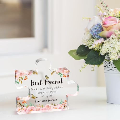 Image of Heart shaped plaque gift (Best Friend)