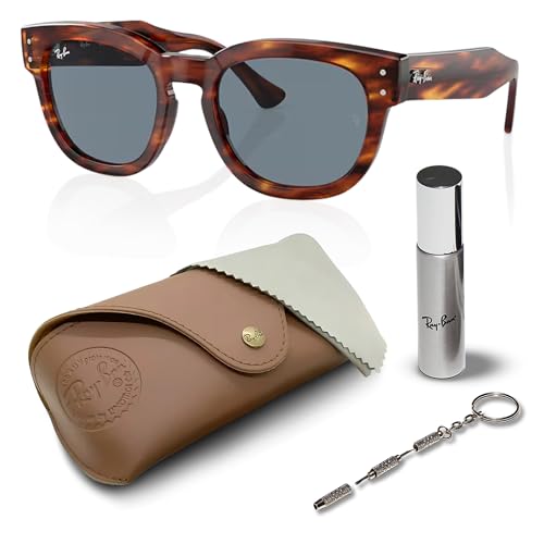 Image of Ray-Ban RB0298S MEGA HAWKEYE Square Shaped Sunglasses for Men & Women with Official RAYBAN Eyewear Kit