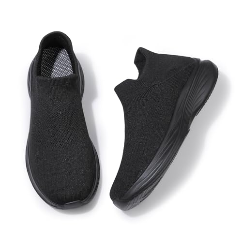 ADQ Womens' Work Walking Shoes Non-Slip Comfortable Lightweight Sock Sneakers Mesh Casual Fashion wakling Tennis Shoes