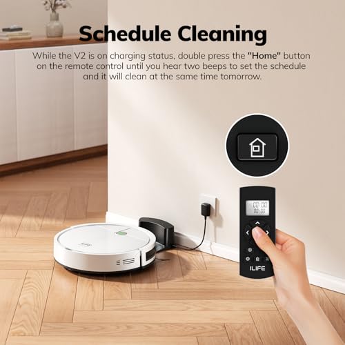 ILIFE V2 Tangle-Free Robot Vacuum Cleaner