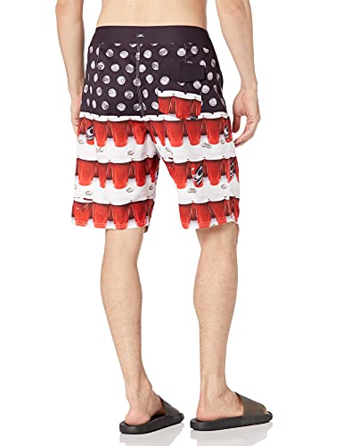 Image of O'Neill Men's Santa Cruz Plaid Boardshort