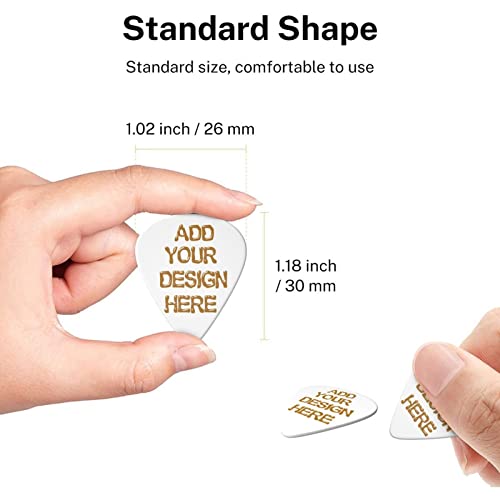Lot de 6 médiators personnalisés pour guitare – Design de votre propre nom – Texte et logo – Cadeau commémoratif pour… - Les Beatles, Paul McCartney, John Lennon, RIngo Starr, George Harrison Lot de 6 médiators personnalisés pour guitare - Design de votre propre nom - Texte et logo - Cadeau commémoratif pour… – Image 8