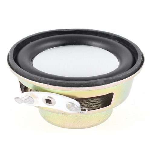 Aexit 4Ohm 3W MP3 Player Accessories 40mm Diameter Round Metal Shell Audio Stereo Speaker Systems Speaker Trumpet