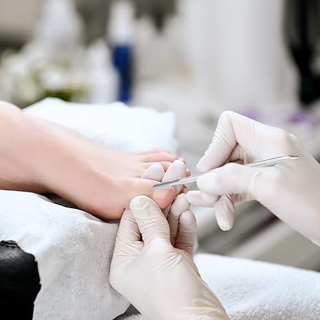 4-Pack Ingrown Toenail File and Lifters Professional Surgical Stainless Steel Cuticle Pusher and Trimmer Manicure Treatment Pedicure Tools — view 4