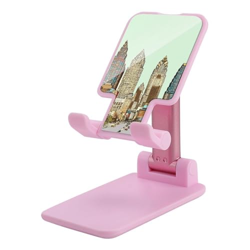 Support de téléphone pliable Austin Texas réglable pour smartphone iPhone et Android