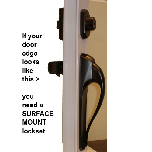Arlington Mortise Storm Door Hardware Satin Nickel-Free Shipping #TOP5