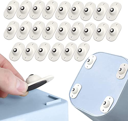PLENARO Mini Casters, Self Adhesive Castors, Small Castor Wh...