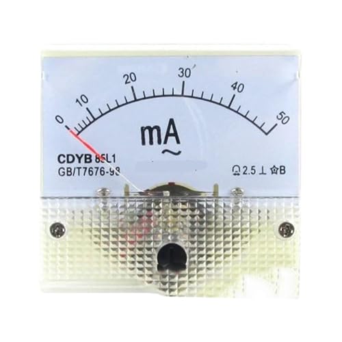 Ampèremètre analogique 85L1-mA AC cadran de mesure 200mA
