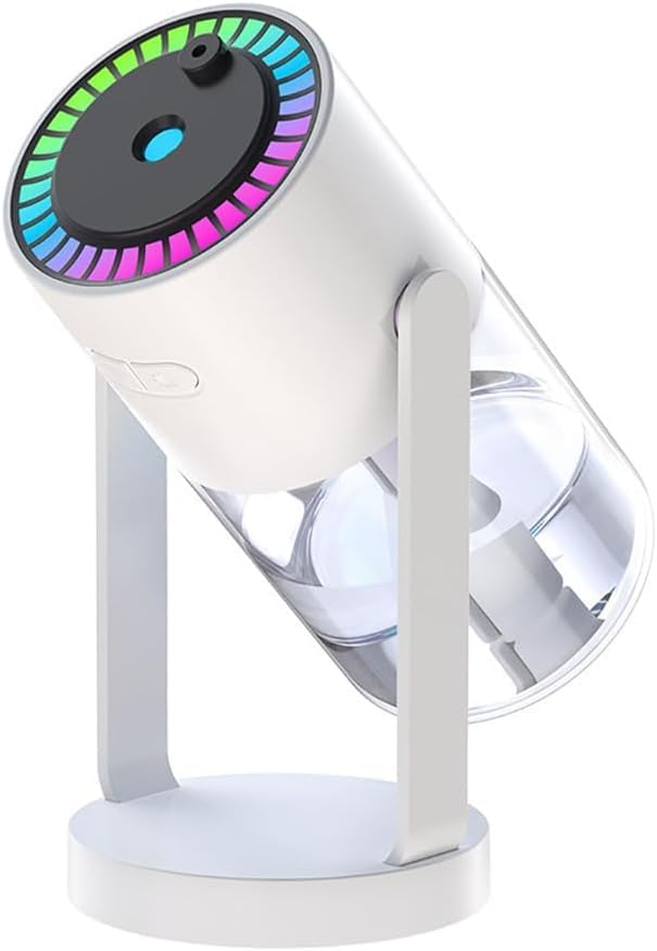 Starry Sky Projection Humidifier, USB Cool Mist with 360° Rotating Nozzle, LED Night Light, Aromatherapy Essential Oil Diffuser, Portable Mini Humidifier for Bedroom, Office & Home-image-31