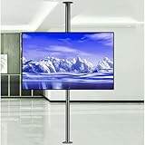 AYCDL Soporte De Techo para TV con Inclinación Y Giro Ajustables, Mueble De T，60-85cm
