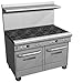 Southbend 4483DC-2GR NG 48-in Range w/ 4-Burners & Right Griddle, Oven Plus Cabinet, NG, Each