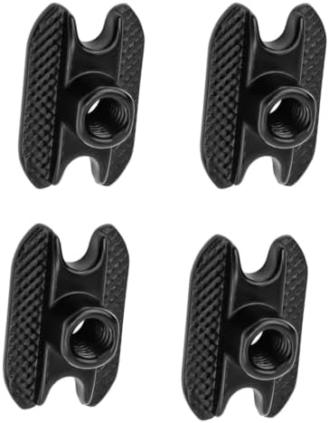 Snowboard Binding Channel M6 Thread T-Nuts, Slider Insert Hardware 4 Pack - 1