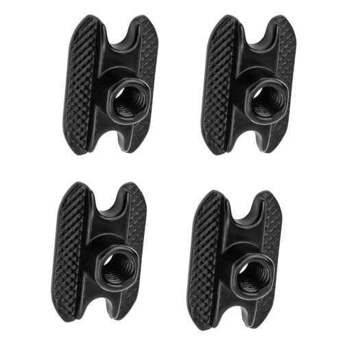 Snowboard Binding Channel M6 Thread T-Nuts, Slider Insert Hardware 4 Pack