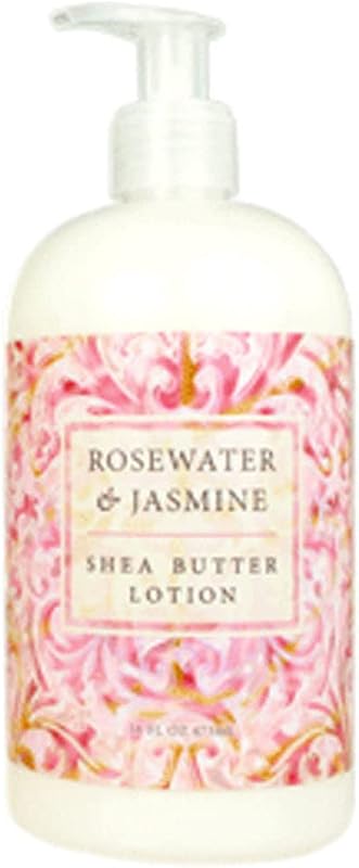 Loção Corporal Greenwich Bay Shea Butter Rosewater & Jasmine, 473 mL