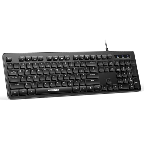 TECKNET Wired Keyboard