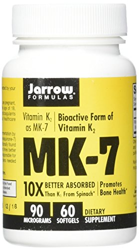 Jarrow Formulas Vitamin K-2 as MK-7 - 90 mcg 60 softgels