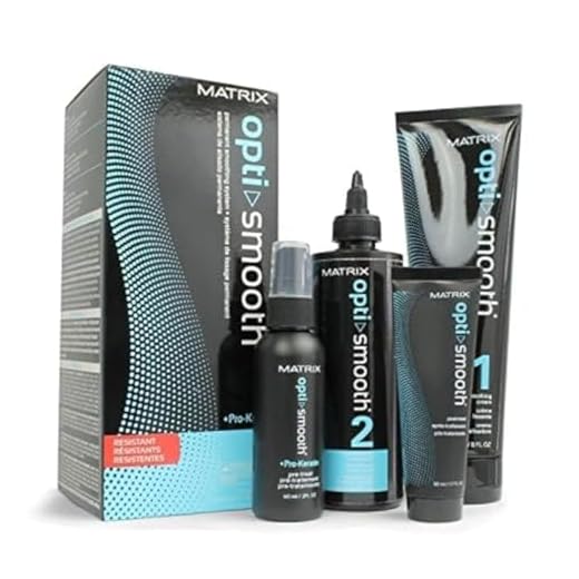Matrix Opti Smooth Pro Keratin Permanent Utjämningssystem för Hår, 100 ml