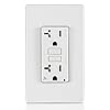 Leviton Smart GFCI, 20 Amp, Self Test, Tamper-Resistant with LED Indicator Light, Send Notifications Directly to Your Smartphone, D2GF2-KW, White