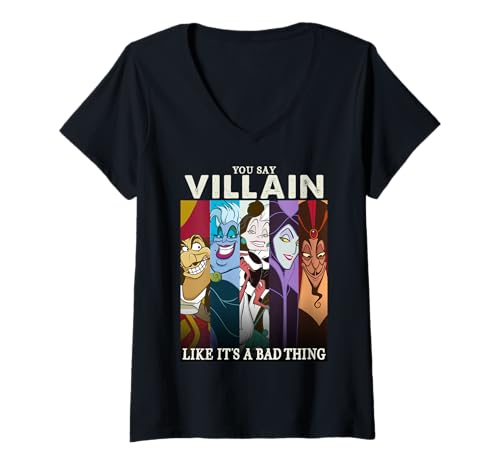 T-shirt Disney Villains en coton doux idéal pour vos sorties décontractées