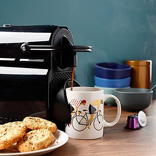 Puckator Cycle Works Bicycle Porcelain Mug, Tea Coffee Hot Drinks Microwave & Dishwasher Safe Height 9.5cm Width 12cm Depth 8cm 300ml Capacity