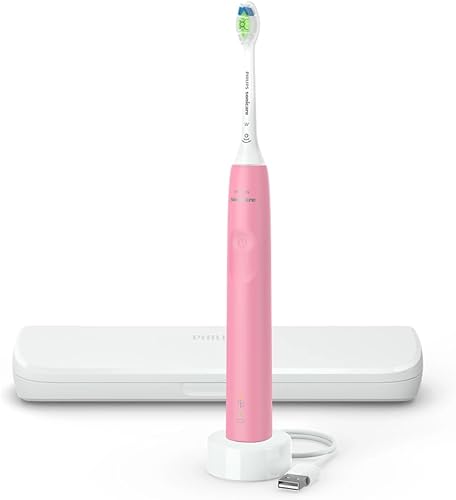 Miniatura 1 de Philips Sonicare Cepillo de dientes eléctrico DiamondClean, cepillo de dientes eléctrico recargable con sensor de presión, cepillo de dientes