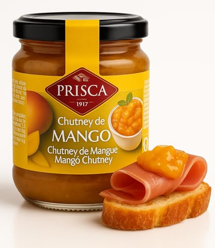 Chutney De Mango Textura Con Trozos Sabor Rico Intenso Agridulce Ideal Para Quesos Carnes Foie Recetas Gourmet Producto Europeo Artesanal Saludable Condimento 230g Conservación Refrigerada Untable