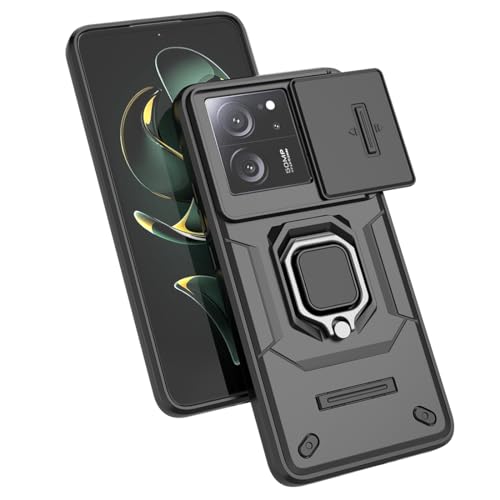 Coque de protection Xiaomi 13T13T Pro Anneau Anti Chute 2 Films Verre Trempé 1.0 mm d'épaisseur - vue 5