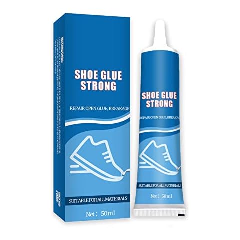 ATHERR Fast And No Dripping Strong Shoe Glue, Professional Waterproof Adhesive, Sole And Upper Repair Glue, Suitable For Sports Shoes, Leather Shoes, High Heels, Slippers, 50g Cover