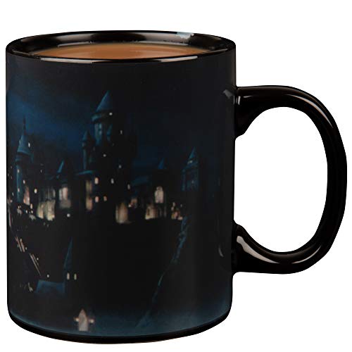 Harry Potter Hogwarts Heat Reveal Ceramic Coffee Mug - Hogwarts Castle Image Activates with Heat