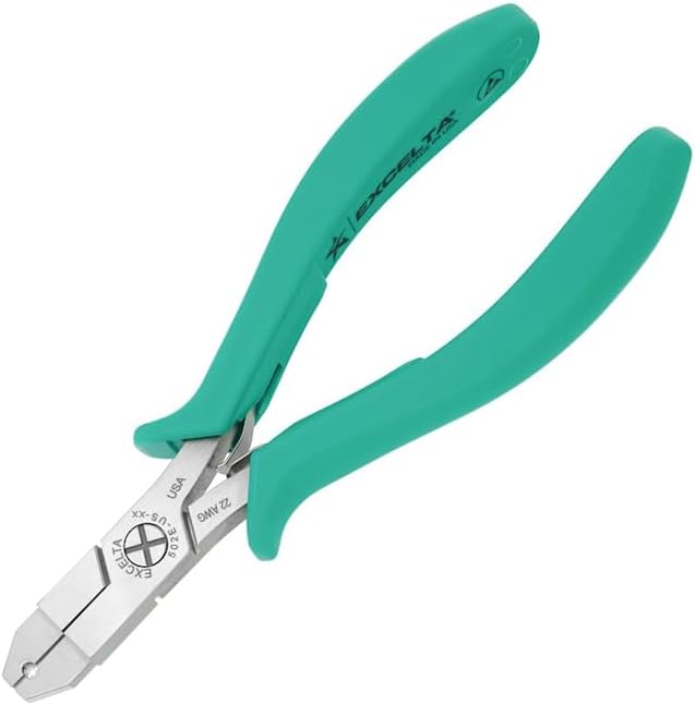 Excelta - 502E-US-24 - Pliers - Wire Stripper - Five Star - Carbon Steel, 0.25" Height, 0.42" Wide, 5Length