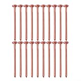 Kupfer-Baumstumpf-Killer-Nägel, robuste Kupferspikes für Wurzeln und Baumstumpfentfernung, Gartenkontrolle, Werkzeug zum Entfernen von toten Bäumen, große Kupfernägel, Hardware (A)